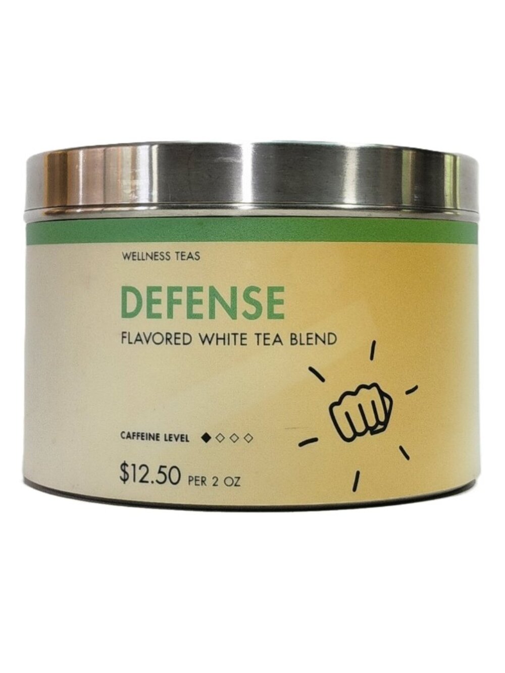 Teavana Defense Wall Store Display Collectible Canister Tin RARE DISC